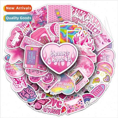 50 Y2K dopamine cell phone case stickers literary millennium