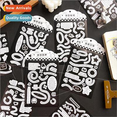 collection booklet text stickers simple magazine  handbook m