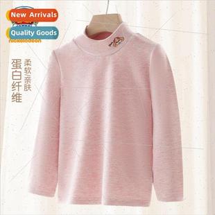 shirt long sleeved Woofers tops bottoming fall girls