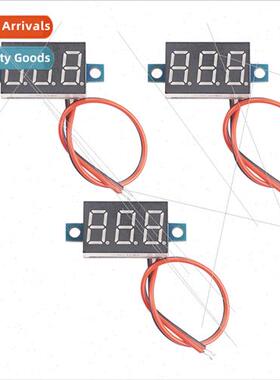 DIY red blue green digital tube 4V-40V DC voltmeter module