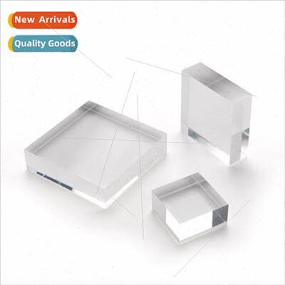 Transparent diy acrylic handle antistatic transparent stamp