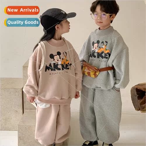 Childrens suit 2023 winter section boys and girls Korean let