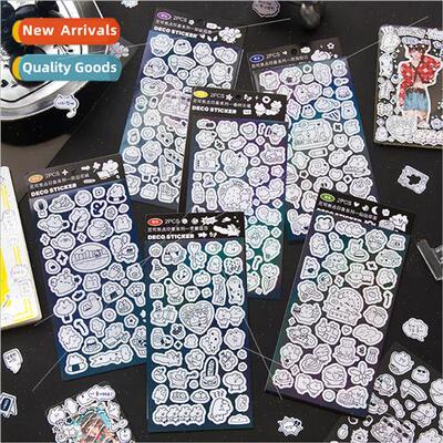 message stickers cole caramel impression cartoon flash film