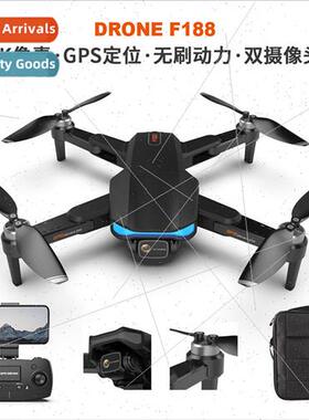 F188 Brushless Drone Folding GPS Positioning 5G HD 6K ESC Du