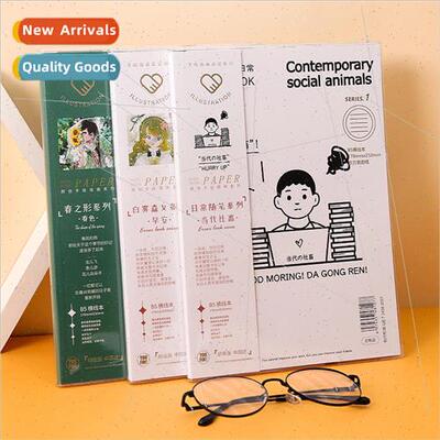 Youfan b5 crystal gelatin sleeve book cute illustration tran