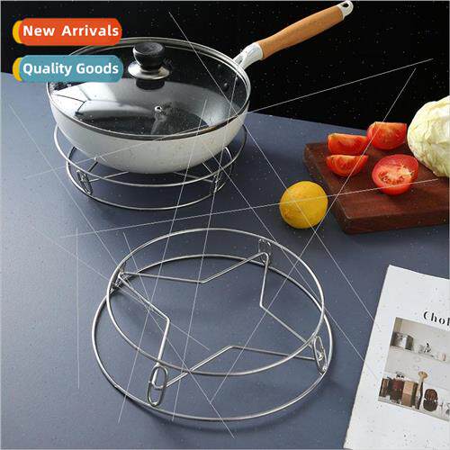 Stainless steel pot rack kitchen household multifunctional r