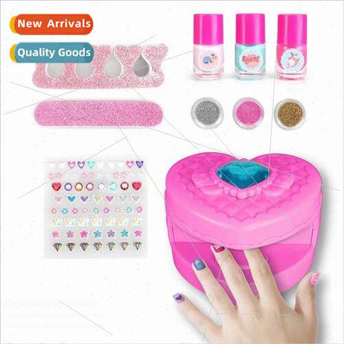 Childrens nail machine set Girls DIY cosmetics cute princess