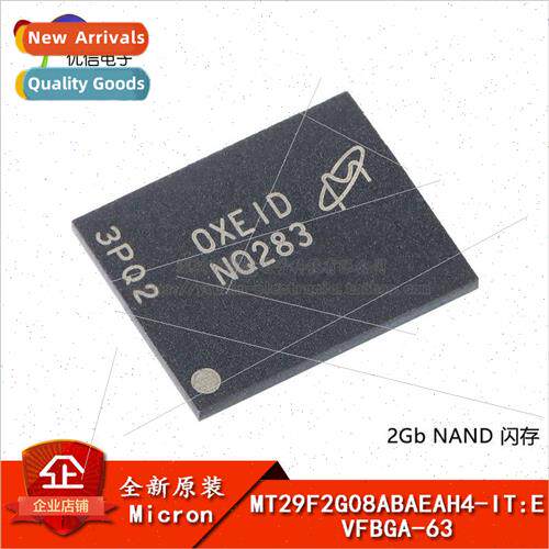 al Genuine MT29F2G08ABAEAH4-IT:E VFBGA-63 2Gb NAND Flash Chi