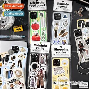 day INS retro Stickers pattern pack creative handb sticker