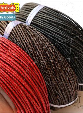 diy leather rope bracelet necklace handmade rope jewelry acc