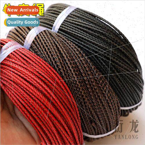 diy leather rope bracelet necklace handmade rope jewelry acc