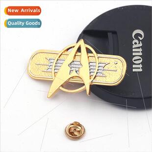 Star Trek Primary Captain Hero Brooch Movie and TV Periphera