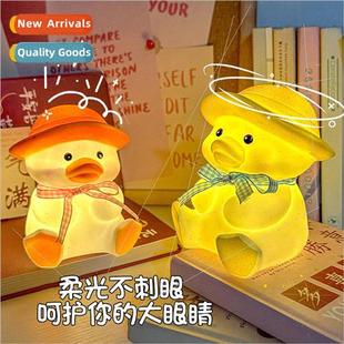 duck night light Cartoon bedroom tons creative bed cute