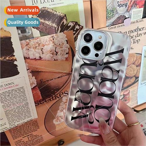 ins niche simple English 适用 Apple 13 phone case 14ProMax f