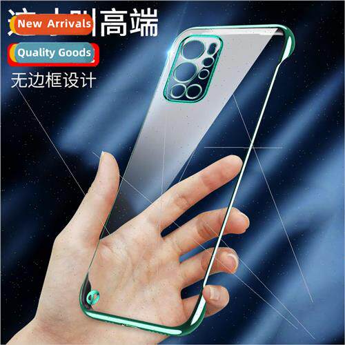 oneplus1+9pro bezel-less case 1+9R plating transparent ultra