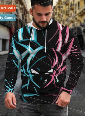 Dragon Balls Dragon Balls Anime 3d Sweatshirt Euro ze Dora H