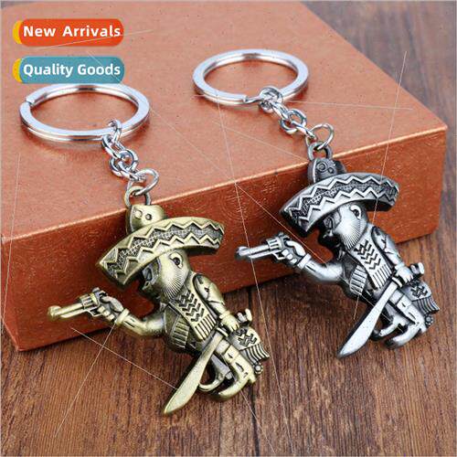 New American biker logo styling keychain Harley thugs alloy