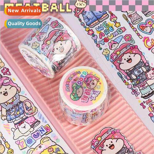 meatball tape whole roll 10 meters little mermaid tape stick