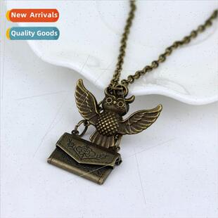 Acceptance letter envelope owl necklace movie and   pendant