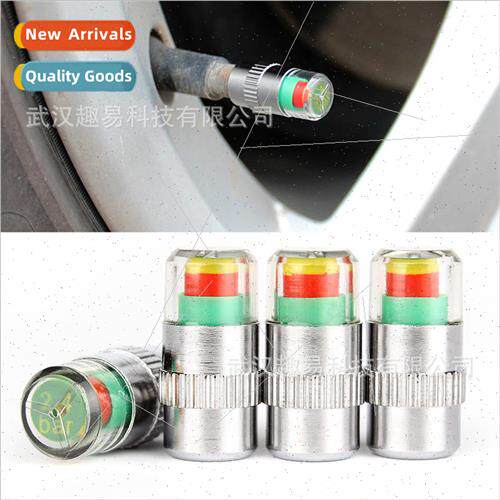 Car Tire Pressure Monitor Indicator ght 3 Color Eye Warning