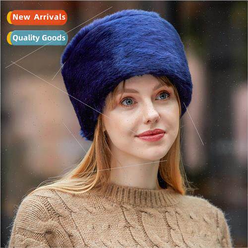 Mens and womens winter hat wrapped head cover cap Imitation