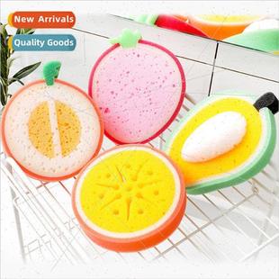 wipe dishcloth strong Fruit removal sponge stain cleaning