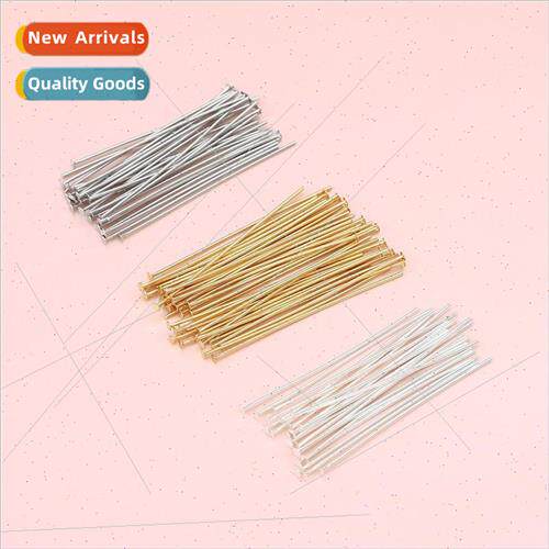 Color preservation 14K gold package silver accessories T pin
