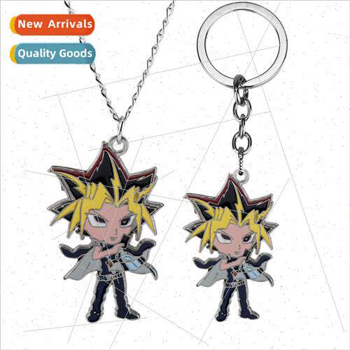 Yu-Gi-Oh! Cartoon Muto game character doll keychain pendant