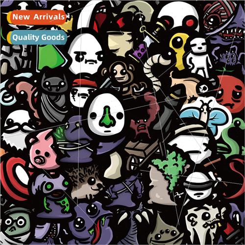 63 cartoon potato brothers graffiti stickers notebook phone
