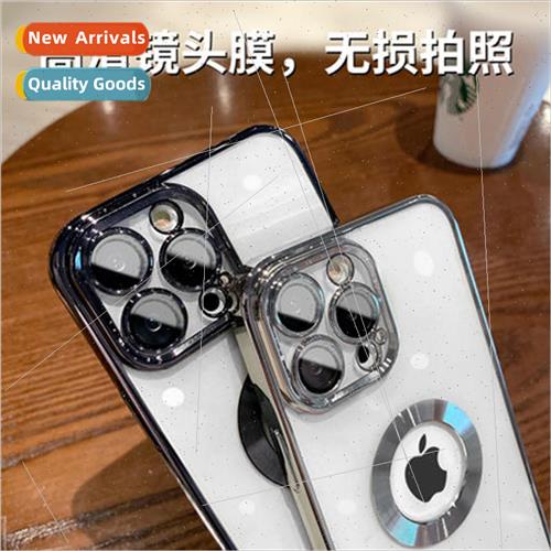适用 iPhone 14 with lens film phone case Apple 13 leakage la