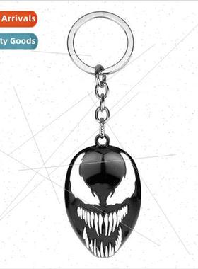 Movie Peripherals Venom Venom Mask Keychain Black Spider-Man