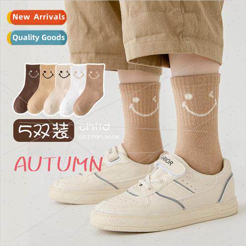 2023 fall and winter new childrens socks cartoon boys and gi