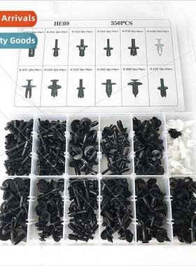 350PCS HE09 Automotive Plastic Expansion Threading Nails Scr