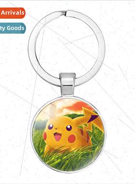 Pet Genie Digital Treasure Pokémon Pikachu Time Gem Keychai