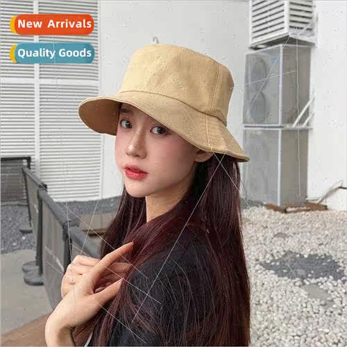 Fishermans cap female embroidered rabbit cute spring and sum
