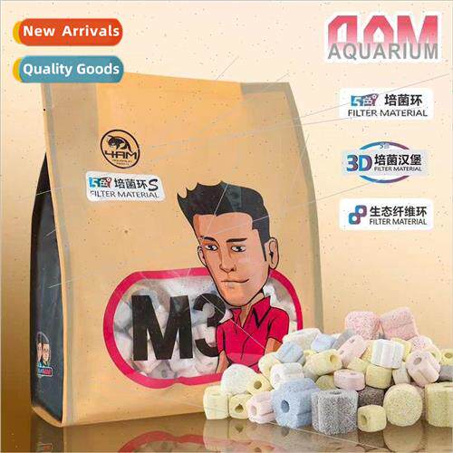 Eco-Fiber Filter Media Bacteria House Bacteria Ring 3D Bacte