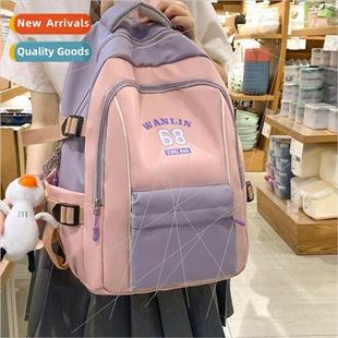 students backpack Japanese Korea capac Double large shoulder