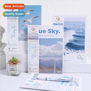 Ufan wireless adhesive journal book creative sea set diary h