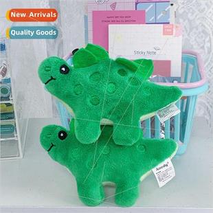 dinosaur childrens doll stegosaurus backpac green Small
