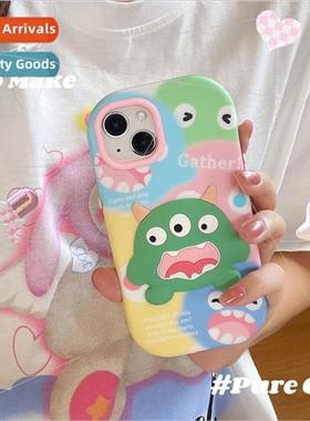 Cartoon three-dimensional three-eyed boy monster 适用 iPhone