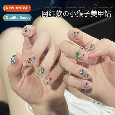 ttle Monkey Nail Drill Color Sharp Bottom Shaped Drill Green