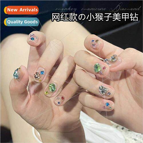 ttle Monkey Nail Drill Color Sharp Bottom Shaped Drill Green