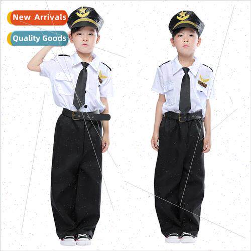 June 1 childrens pilot costumes cosplay air 适用ce air young