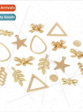 Wisp Butterfly Water Drops Alloy Pendant Handmade DIY Earrin