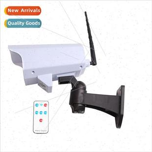 camera solar sensor mulation lamp fake wall LED surveillance