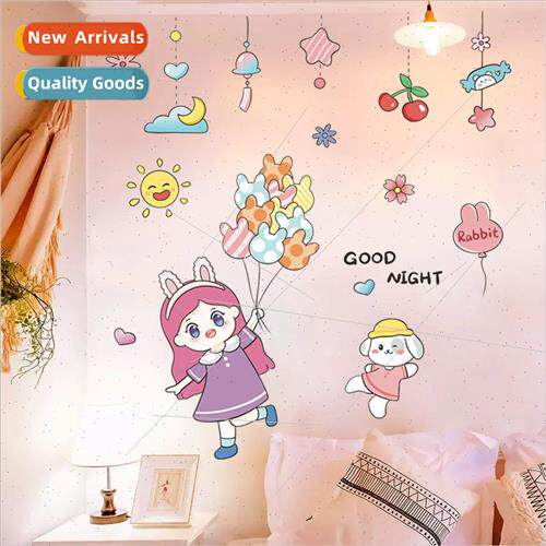 Girls balloon cute wall decals dorm room decorative stickers