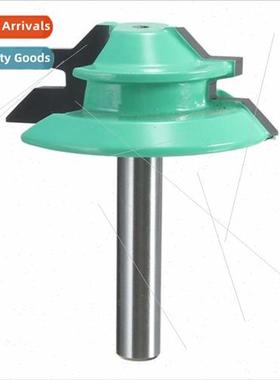 Green 45 Degree Carbide Mortising Knife 1/4 Shank Diameter 1