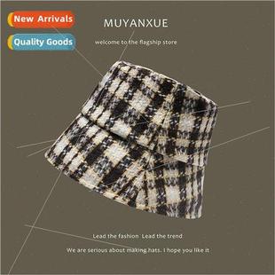 edge fishermans and plaid fall small children Japanese hat
