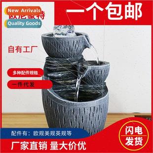 Desktop living room desk 适用tune cycle water fountain small