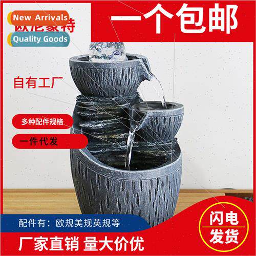 Desktop living room desk 适用tune cycle water fountain small